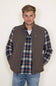Ariat Logo 2.0 Softshell Vest for Men in Brown