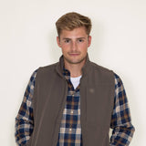Ariat Logo 2.0 Softshell Vest for Men in Brown