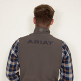 Ariat Logo 2.0 Softshell Vest for Men in Brown
