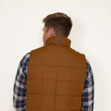 Ariat Crius Insulated Vest for Men in Chestnut