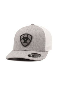 Ariat Mesh Snapback Hat for Men in Grey