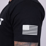 Ariat Shield Flag T-Shirt for Men in Black