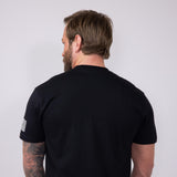 Ariat Shield Flag T-Shirt for Men in Black