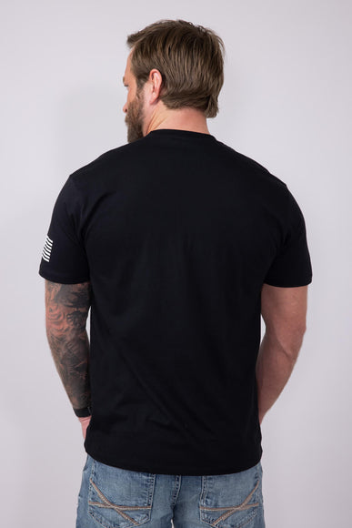 Ariat Shield Flag T-Shirt for Men in Black