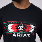 Ariat Southwest Mexico T-Shirt for Men in Black