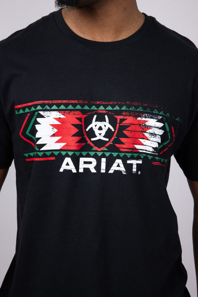 Ariat Southwest Mexico T-Shirt for Men in Black