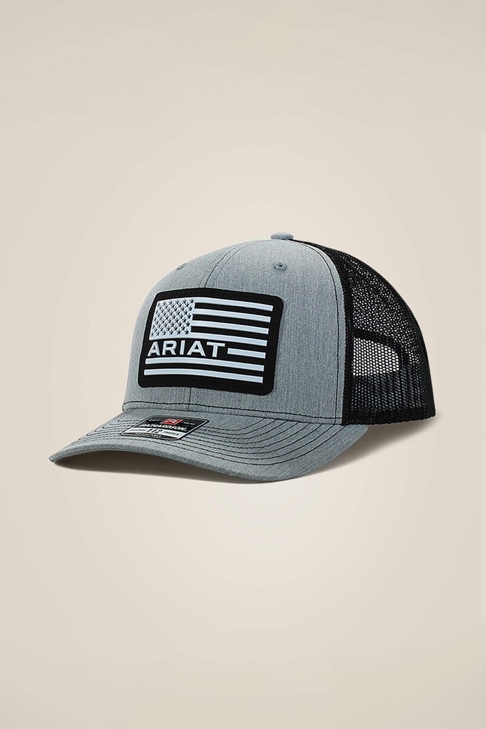 Ariat USA Flag Logo Cap for Men in Grey