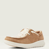 Ariat Hilo Spotted Cow Shoes for Women in Walnut