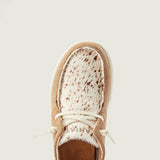 Ariat Hilo Spotted Cow Shoes for Women in Walnut