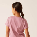 Ariat Youth Shield T-Shirt for Girls in Pink