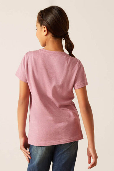 Ariat Youth Shield T-Shirt for Girls in Pink