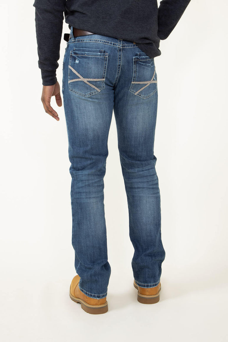 Axel Jeans Davis Classic Straight Jeans for Men | AXMB0041-TUNXIS – Glik's