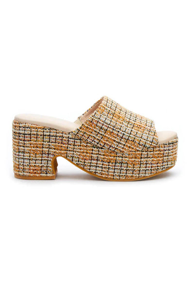 Beach by Matisse Terry Platform Tweed Heels for Women in Brown