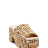 Beach by Matisse Terry Platform Tweed Heels for Women in Brown