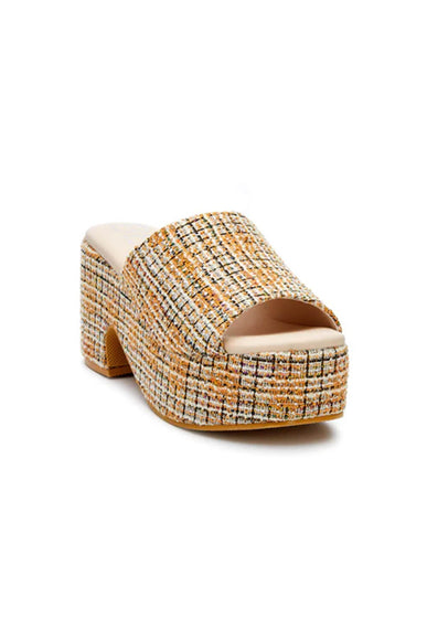 Beach by Matisse Terry Platform Tweed Heels for Women in Brown