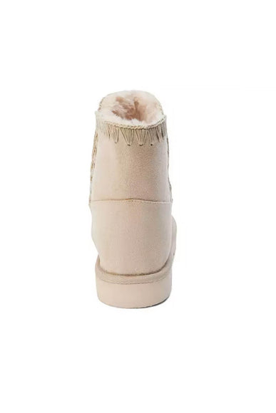 Beach by Matisse Tahoe Fur Booties for Women in Natural