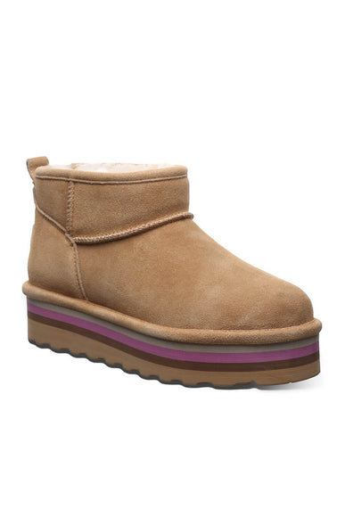 Bearpaw Retro Shorty Booties for Women in Brown