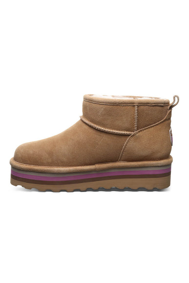 Bearpaw Retro Shorty Booties for Women in Brown
