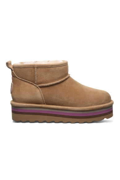 Bearpaw Retro Shorty Booties for Women in Brown