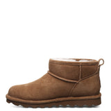 Bearpaw Super Shorty Ankle Booties for Women in Hickory Brown