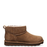Bearpaw Super Shorty Ankle Booties for Women in Hickory Brown