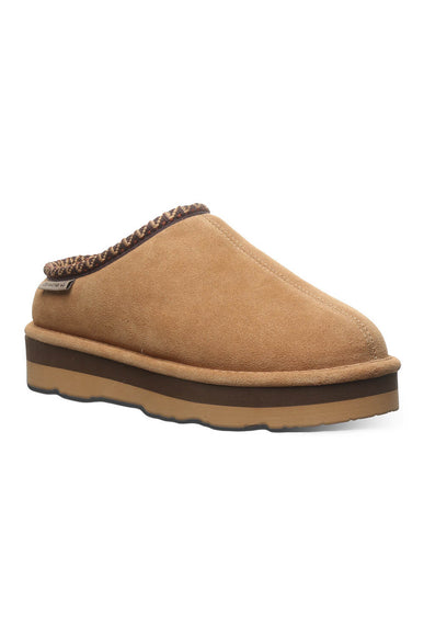 Bearpaw Martis Platform Slipper Clogs for Women in Brown