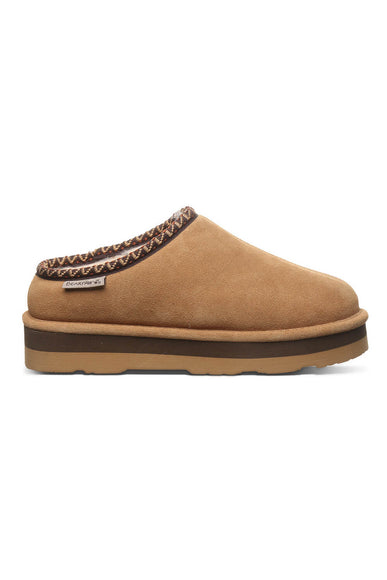 Bearpaw Martis Platform Slipper Clogs for Women in Brown