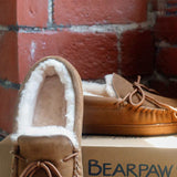 Bearpaw Moc II Slipper for Men in Hickory
