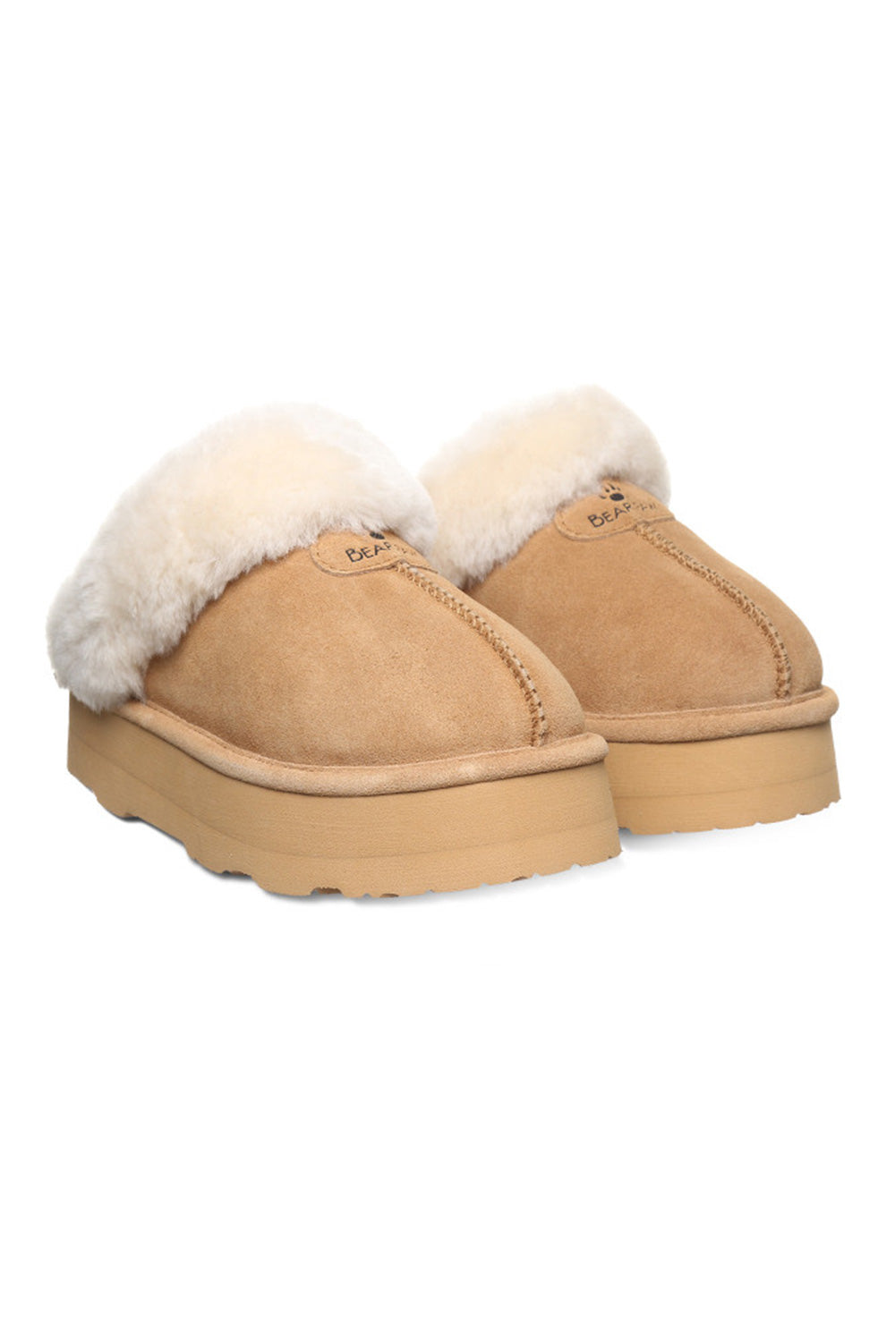Bearpaw Retro Loki Slippers for Women in Iced Coffee Solid 2487W 245 Glik s