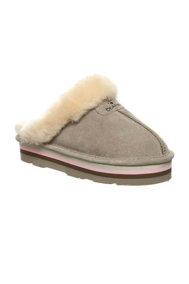 Bearpaw Retro Loki Slippers for Women in Stone Grey 