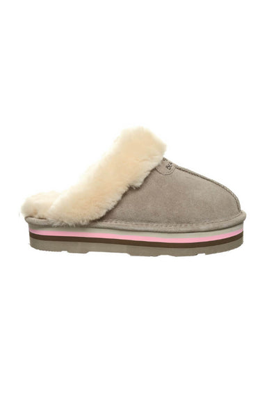 Bearpaw Retro Loki Slippers for Women in Stone Grey 