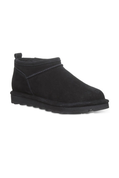 Bearpaw Super Shorty Ankle Booties for Women in Black