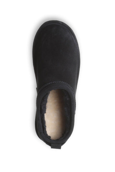 Bearpaw Super Shorty Ankle Booties for Women in Black