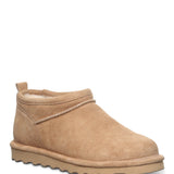 Bearpaw Super Shorty Ankle Booties for Women in Iced Coffee