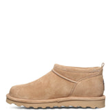 Bearpaw Super Shorty Ankle Booties for Women in Iced Coffee
