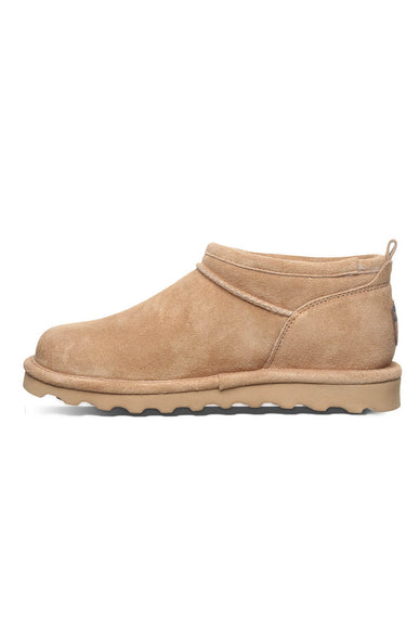 Bearpaw Super Shorty Ankle Booties for Women in Iced Coffee