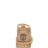 Bearpaw Super Shorty Ankle Booties for Women in Iced Coffee