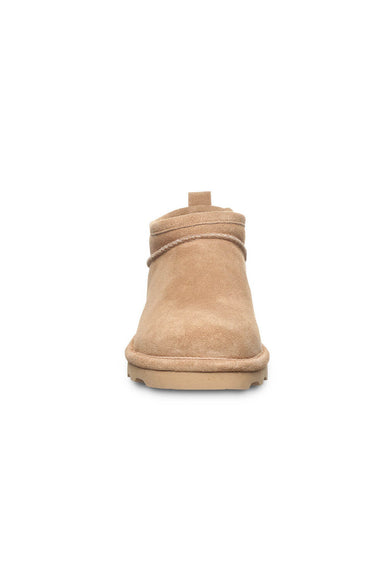 Bearpaw Super Shorty Ankle Booties for Women in Iced Coffee