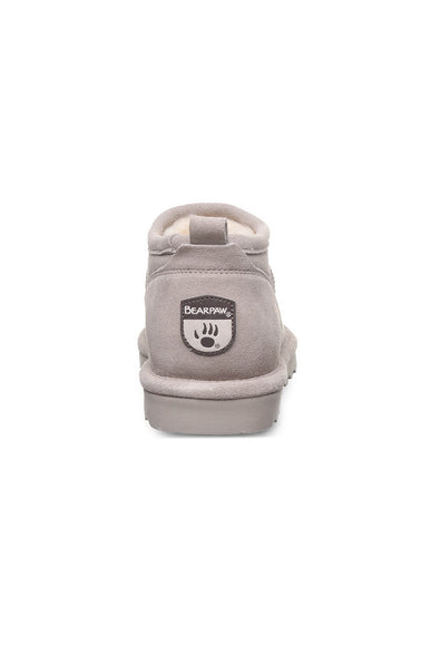 Bearpaw Super Shorty Ankle Booties for Women in Grey