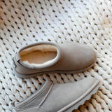 Bearpaw Super Shorty Ankle Booties for Women in Grey