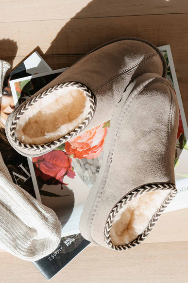 Bearpaw Tabitha Slipper Clogs for Women in Mushroom