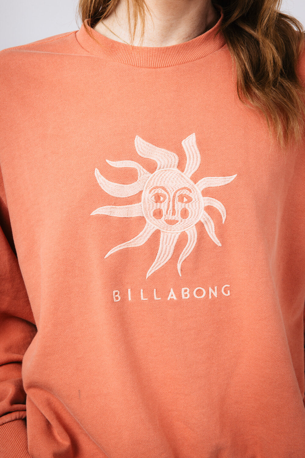 Billabong Bright Sun Kendal Sweatshirt for Women in Orange