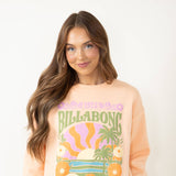 Billabong Chase The Sun Sweatshirt for Women in Orange