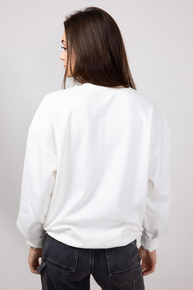Billabong Island Life Crewneck for Women in White