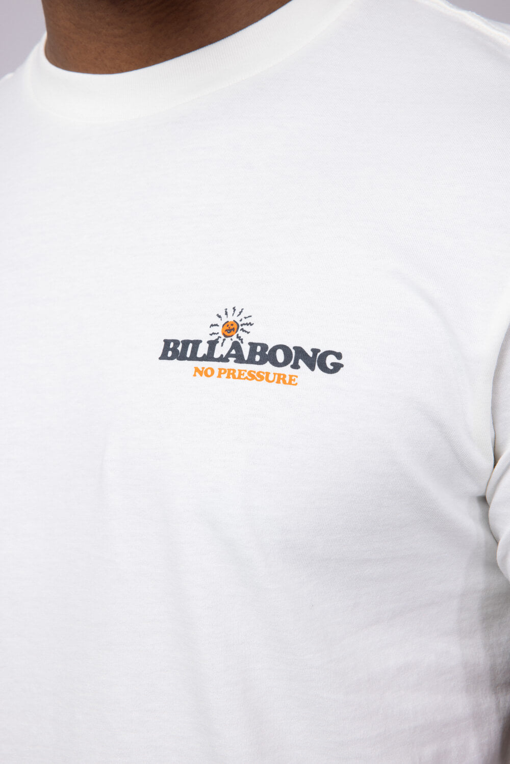 Billabong No Pressure Premium T-Shirt for Men in Off White