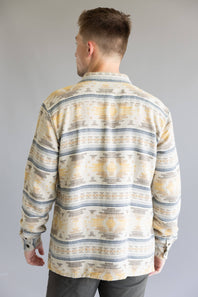 Billabong Offshore Jacquard Flannel for Men in Sand
