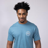 Billabong Rockies Adiv T-Shirt for Men in Glacier Blue