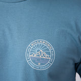 Billabong Rockies Adiv T-Shirt for Men in Glacier Blue