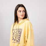 Billabong With Love From the Sun Hoodie for Women in Pale Yellow