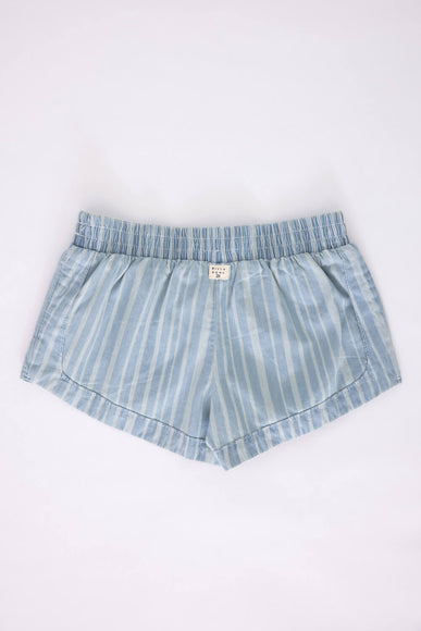 Billabong Youth Mad For You Elastic Waist Shorts for Girls in Salt Water Wash